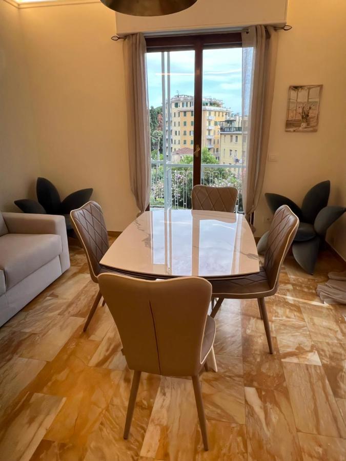 Welcome Riviera -Torre D'Avorio Appartamento 126 Mq Piu'Terrazzo25 Mq - Totalmente Rinnovato- 250 M Dal Centro - Parcheggio A Pagamento 15 Euro Al Giorno Da Prenotare In Anticipo Salvo Dispo -Parking At 15 Euro Per Day To Be Booked In Advance If Avai Рапалло Экстерьер фото
